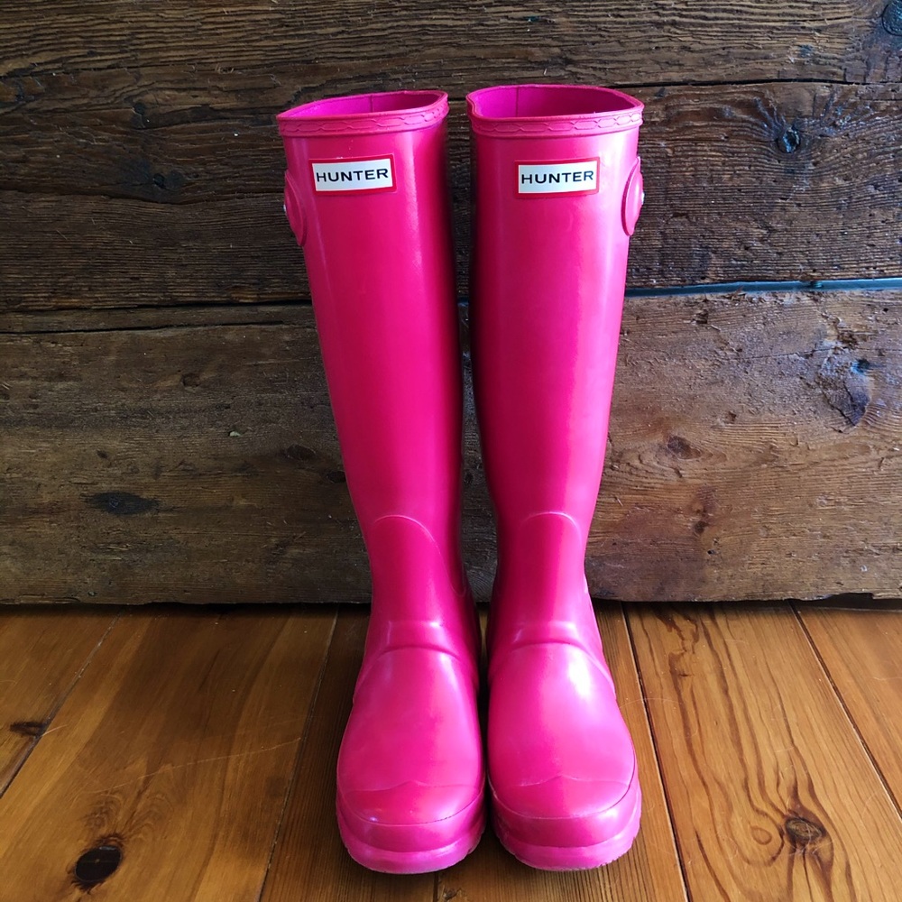Hunter | Tall Glossy Rainboots